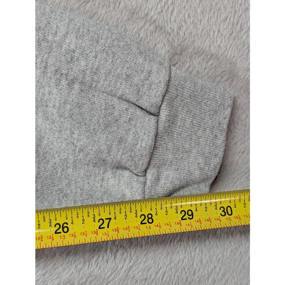GUESS JEANS Sweatshirt Adult Size SMALL Gray Embroidered Vintage 90s Spellout - Picture 7 of 8